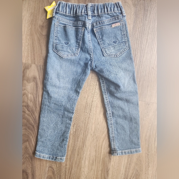 Hudson TODDLER Blue Denim Capri Denim - Picture 3 of 4
